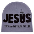 The Jesus Beanie in Brown/Black