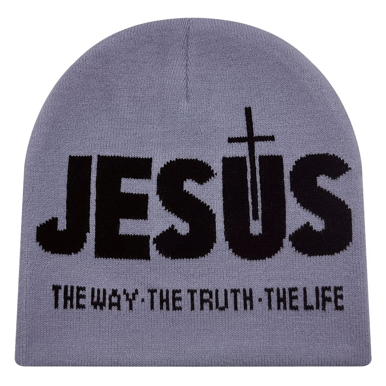 The Jesus Beanie in Brown/Black